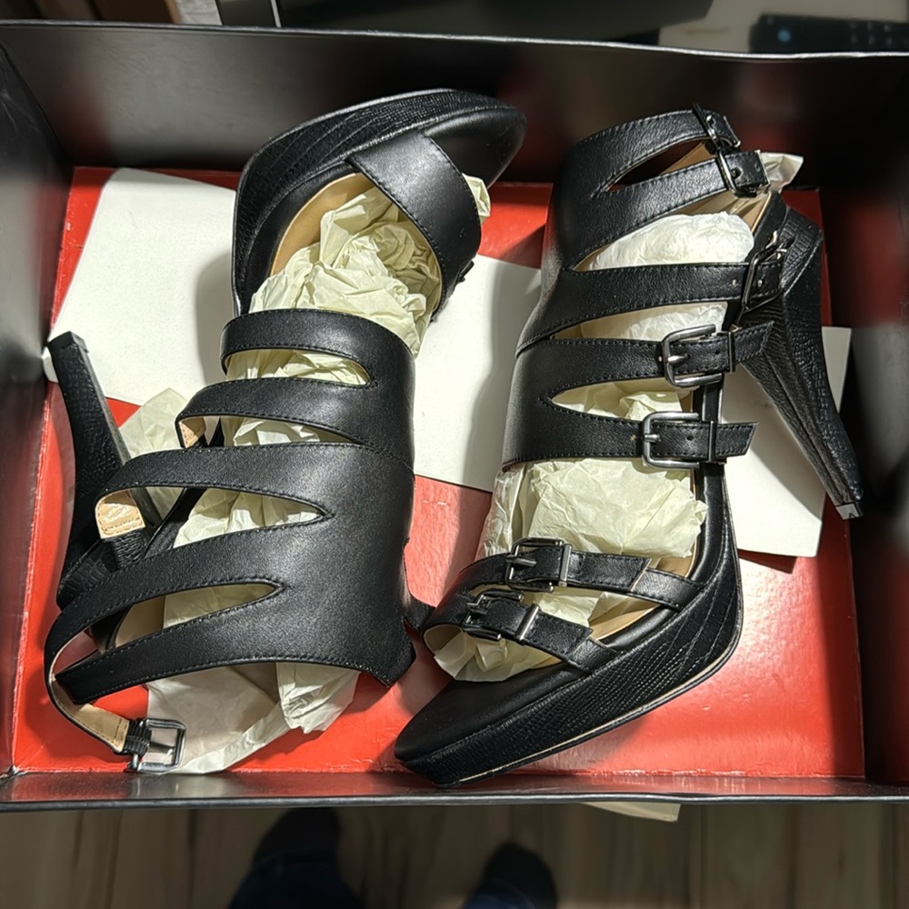 BCBG MAXAZRIA Strappy Heels